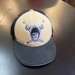 Reebok Black and Cream Hat NFL